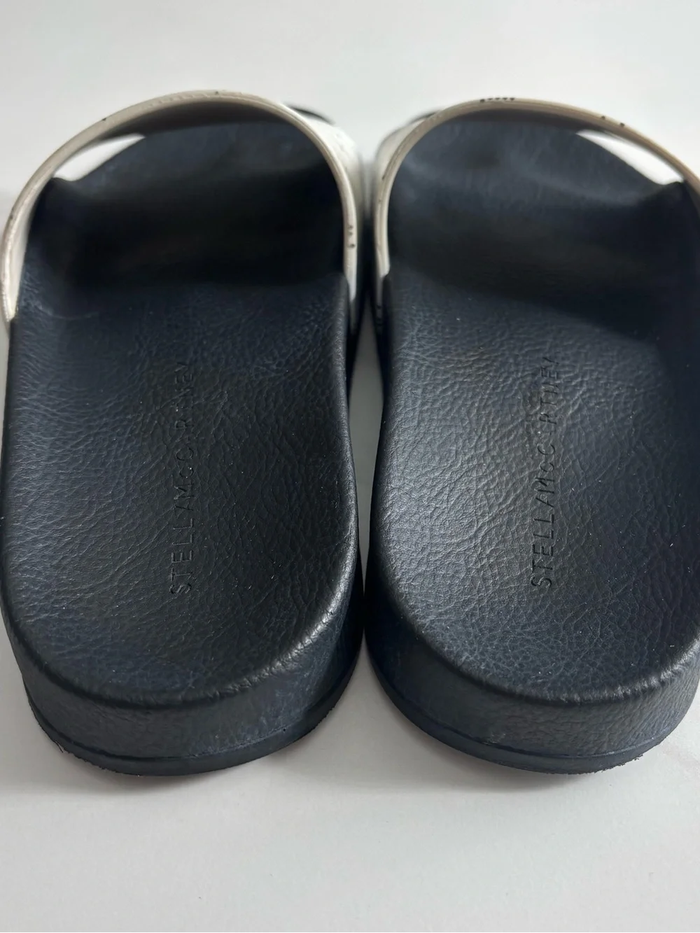 Stella McCartney Vegetarian Leather Printed Slides size 38